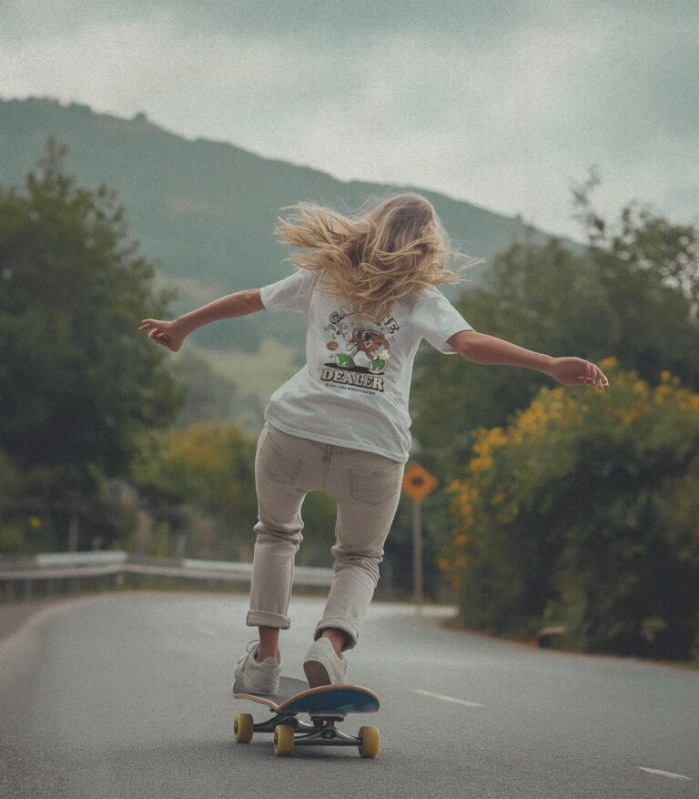 Caffeine Dealer Organic Heavyweight T-Shirt White