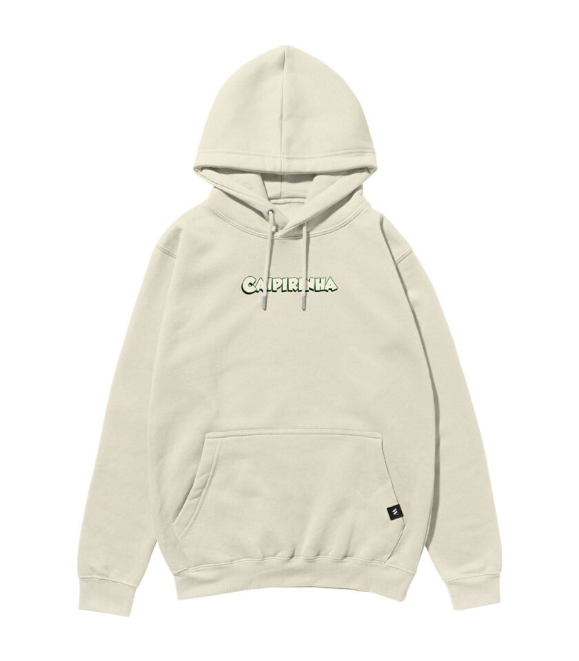 Caipirinha Heavyweight Organic Hoodie Stone - Image 2