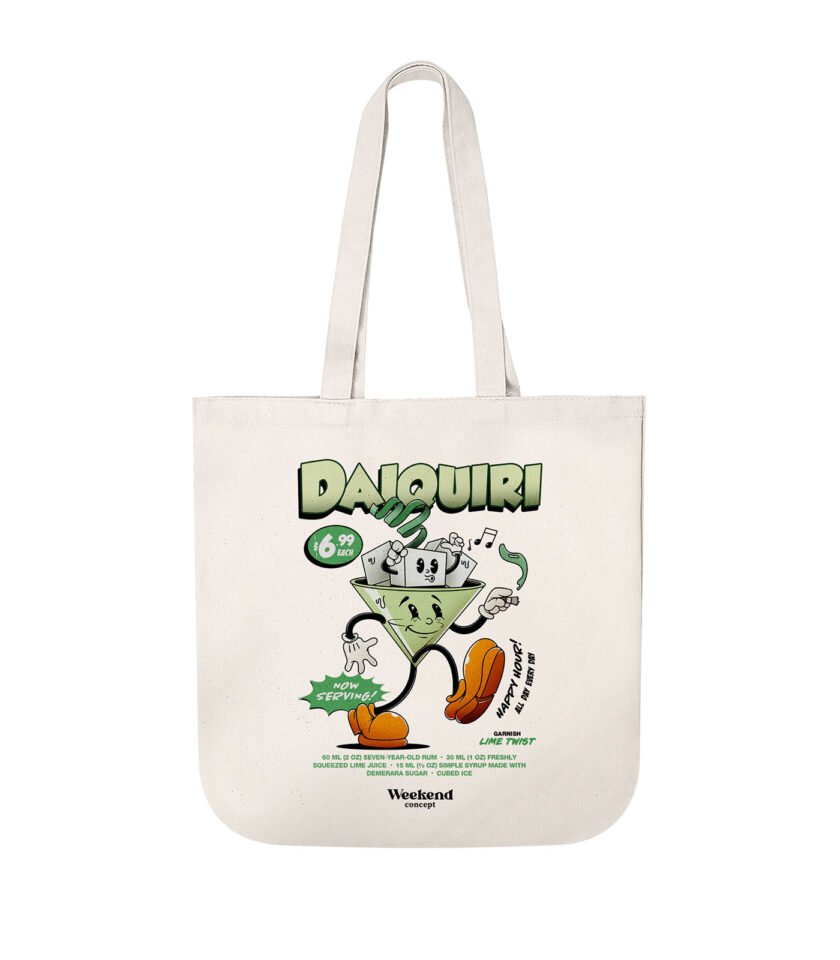 Daiquiri Organic Spring Tote Bag