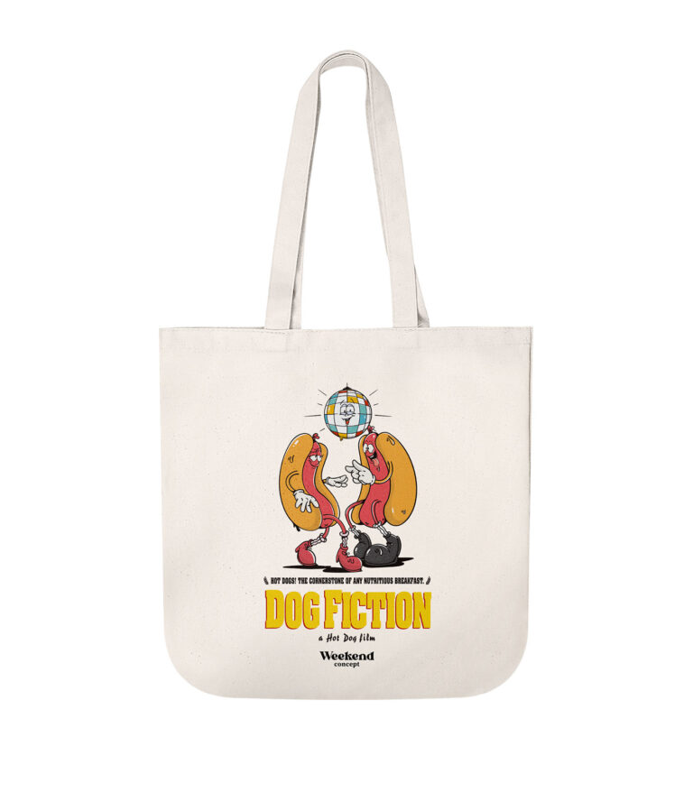 Dog Fiction Organic Spring Tote Bag