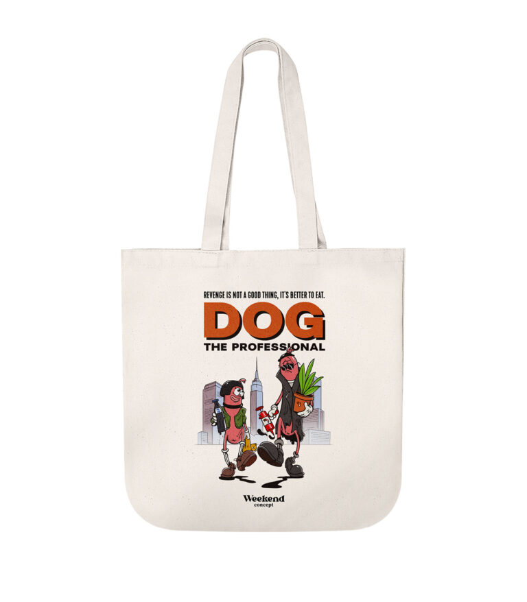 Dog The Professional Organic Spring Tote Bag