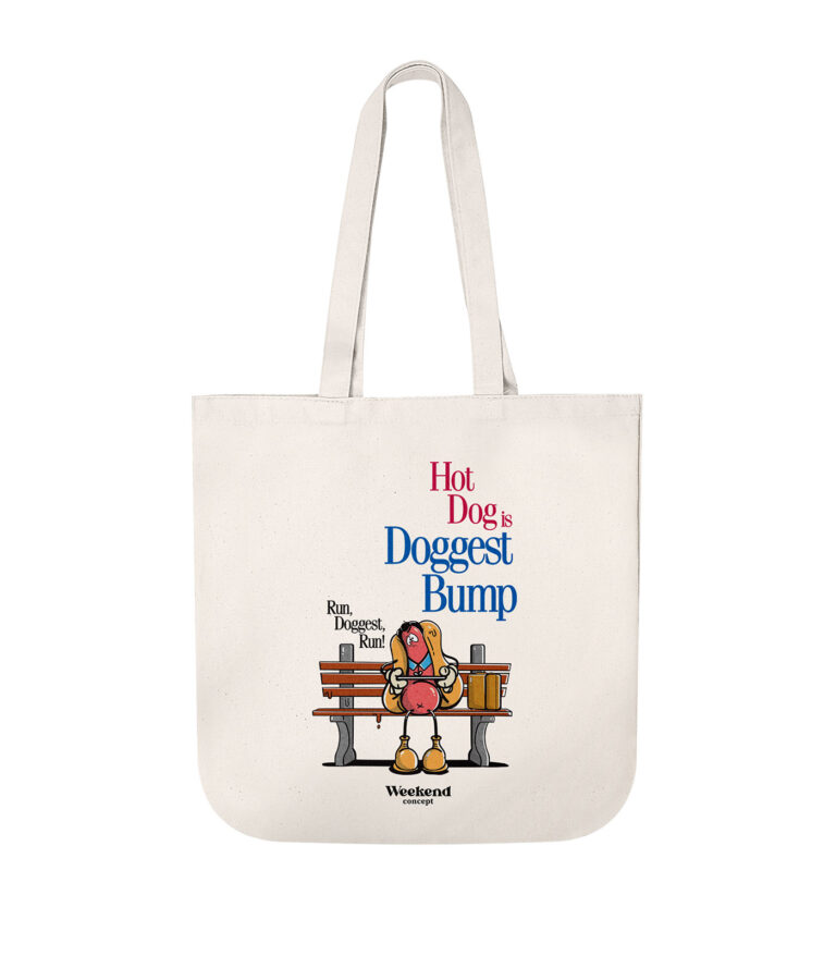 Doggest Bump Organic Spring Tote Bag