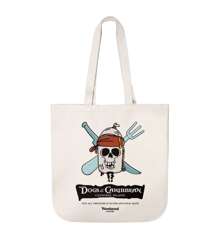 Dogs of the Caribbean Organic Spring Tote Bag