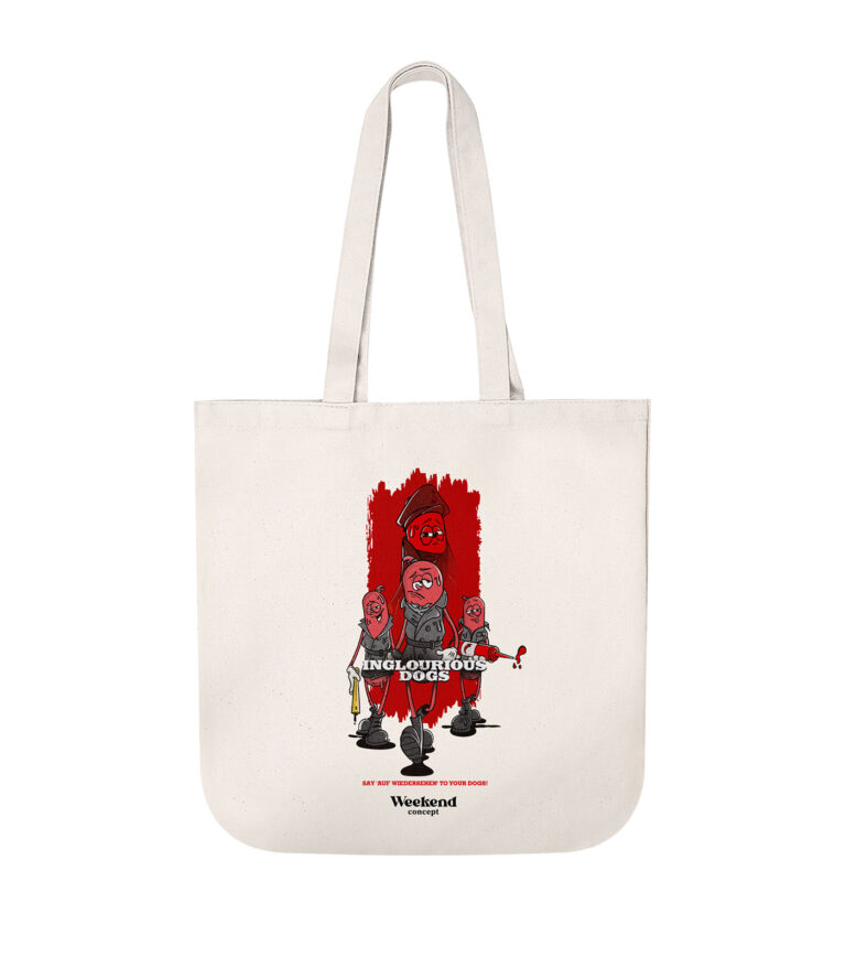 Inglourious Dogs Organic Spring Tote Bag