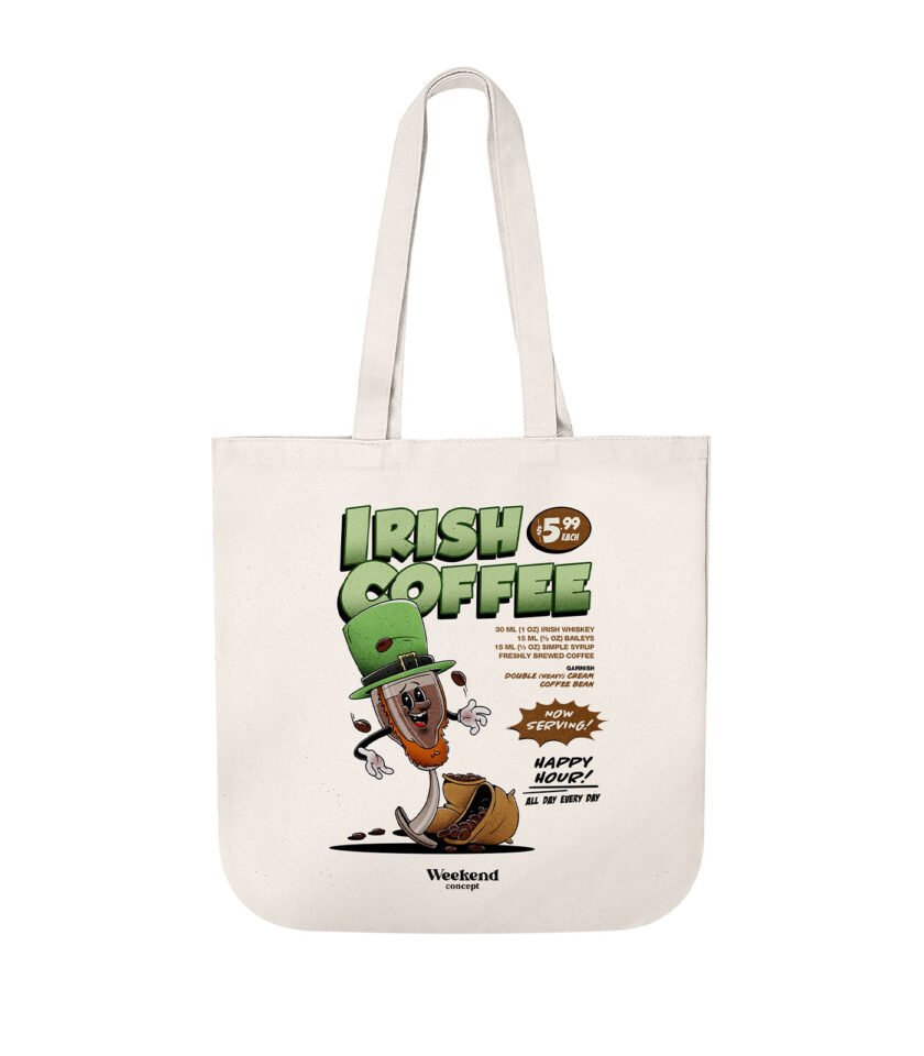 Irish Coffee Organic Spring Tote Bag