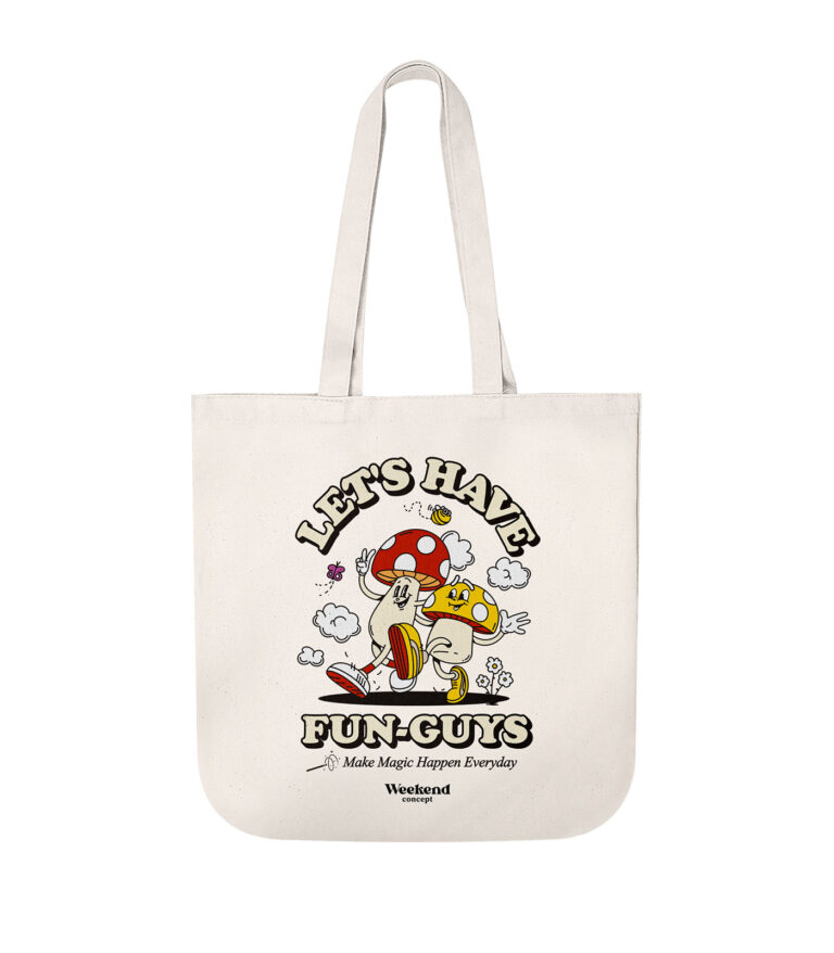 Let’s Have Fun-Guys Organic Spring Tote Bag