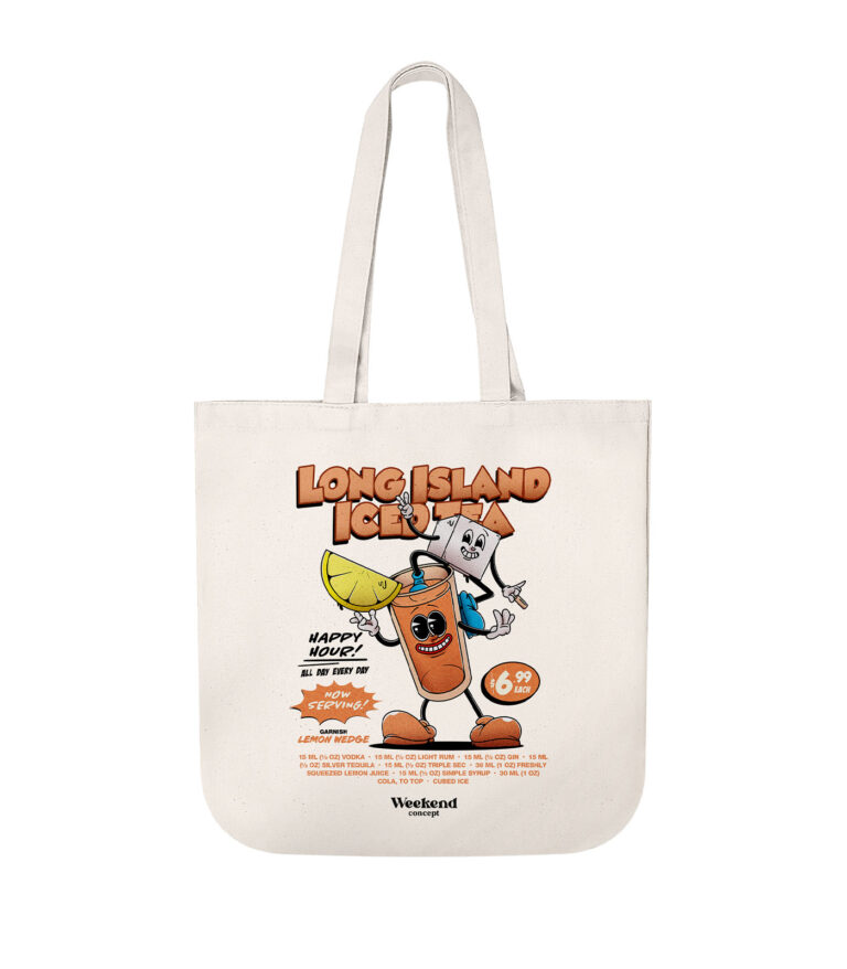 Long Island Iced Tea Organic Spring Tote Bag