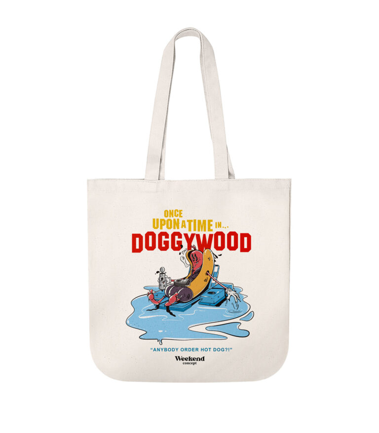 Once Upon a Time... in Doggywood Organic Spring Tote Bag