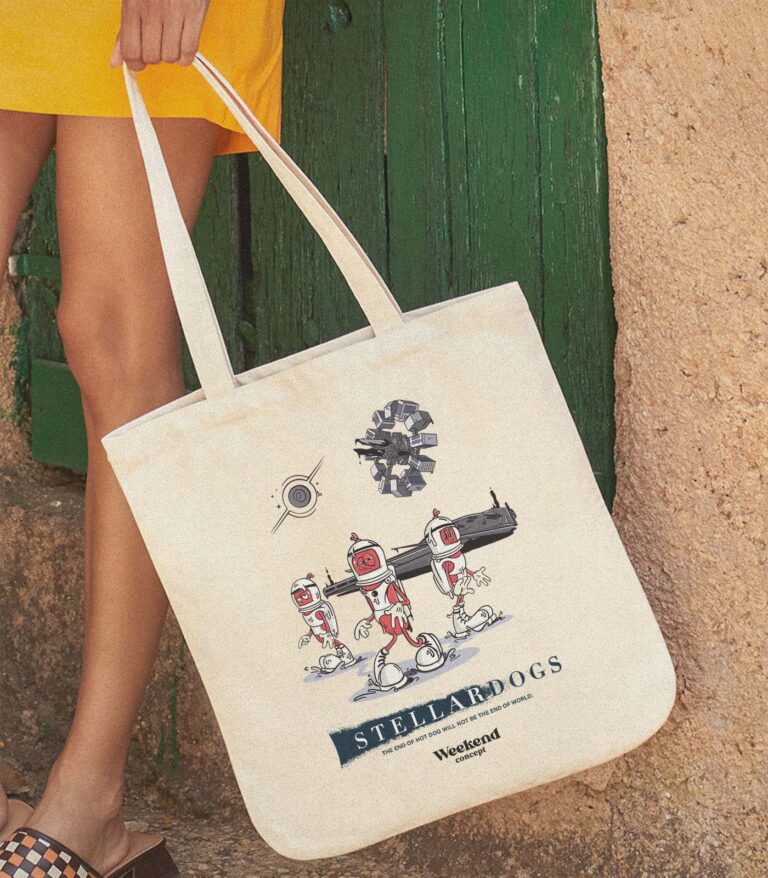 Stellardogs Organic Spring Tote Bag