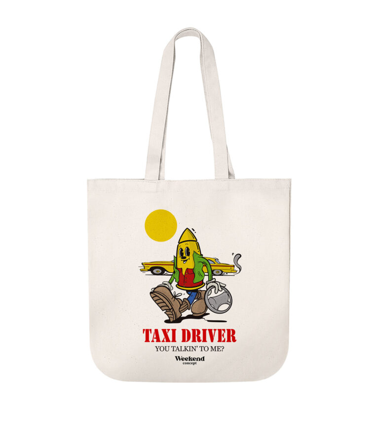 Taxi Driver Organic Spring Tote Bag