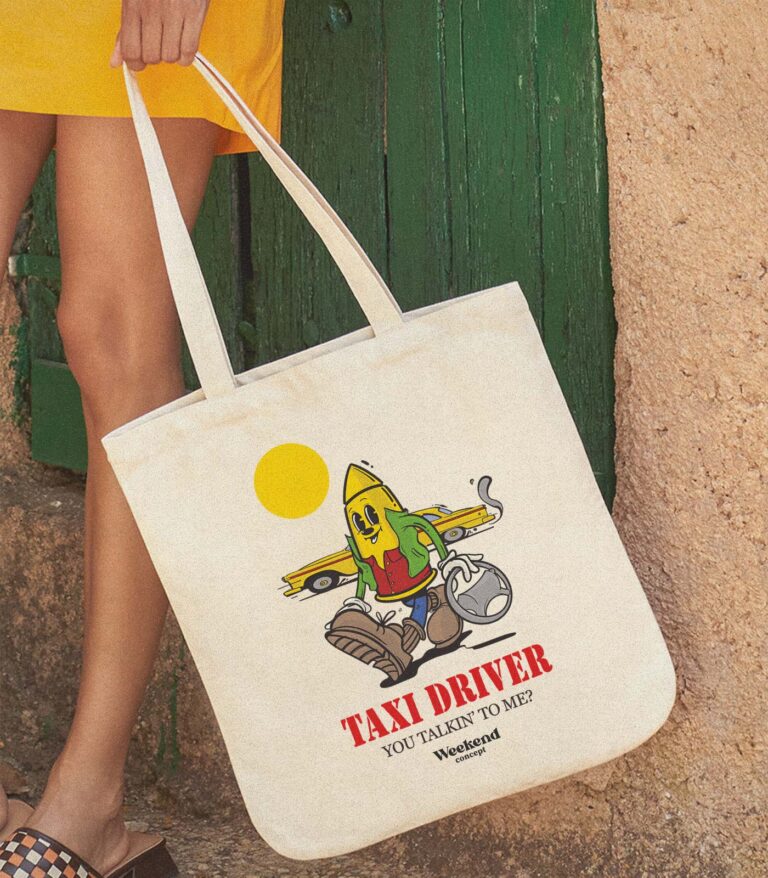 Taxi Driver Organic Spring Tote Bag
