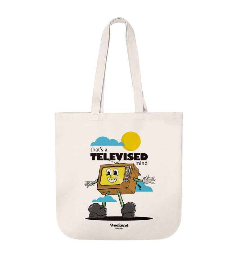 Televised Mind Organic Spring Tote Bag