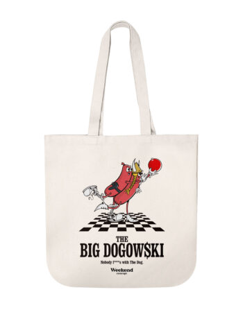 The Big Dogowski Organic Spring Tote Bag