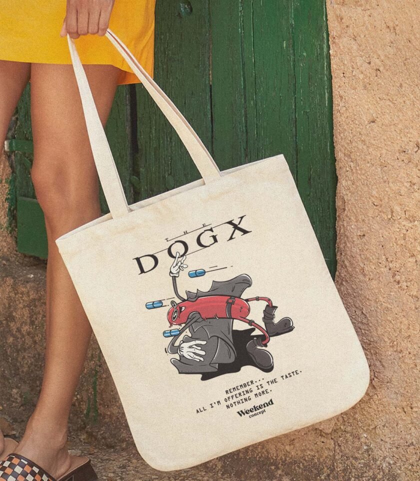 The Dogx Organic Spring Tote Bag - Image 2