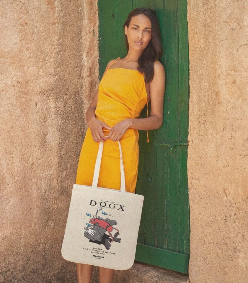 The Dogx Organic Spring Tote Bag - Image 3