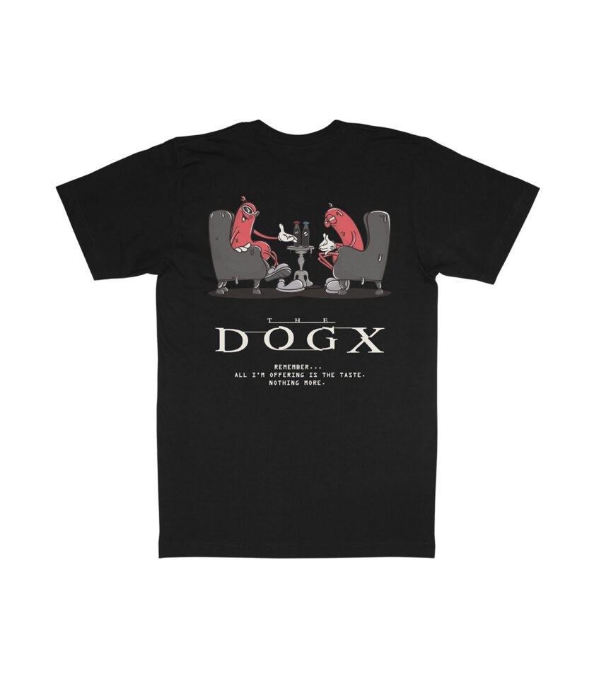 The Dogx Organic Heavyweight T-Shirt Black