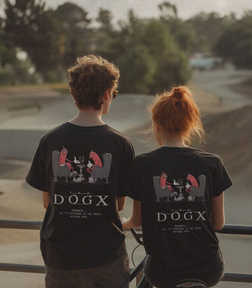 The Dogx Organic Heavyweight T-Shirt Black - Image 3