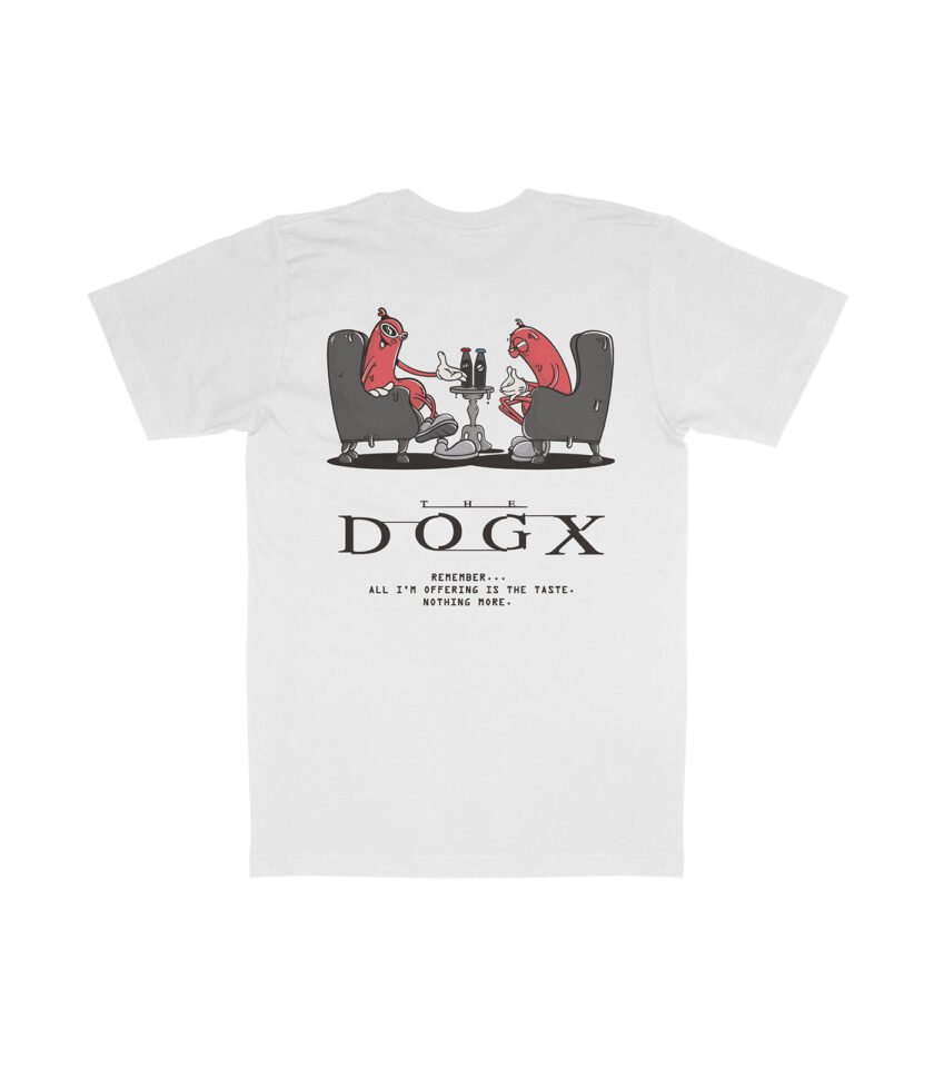 The Dogx Organic Heavyweight T-Shirt White