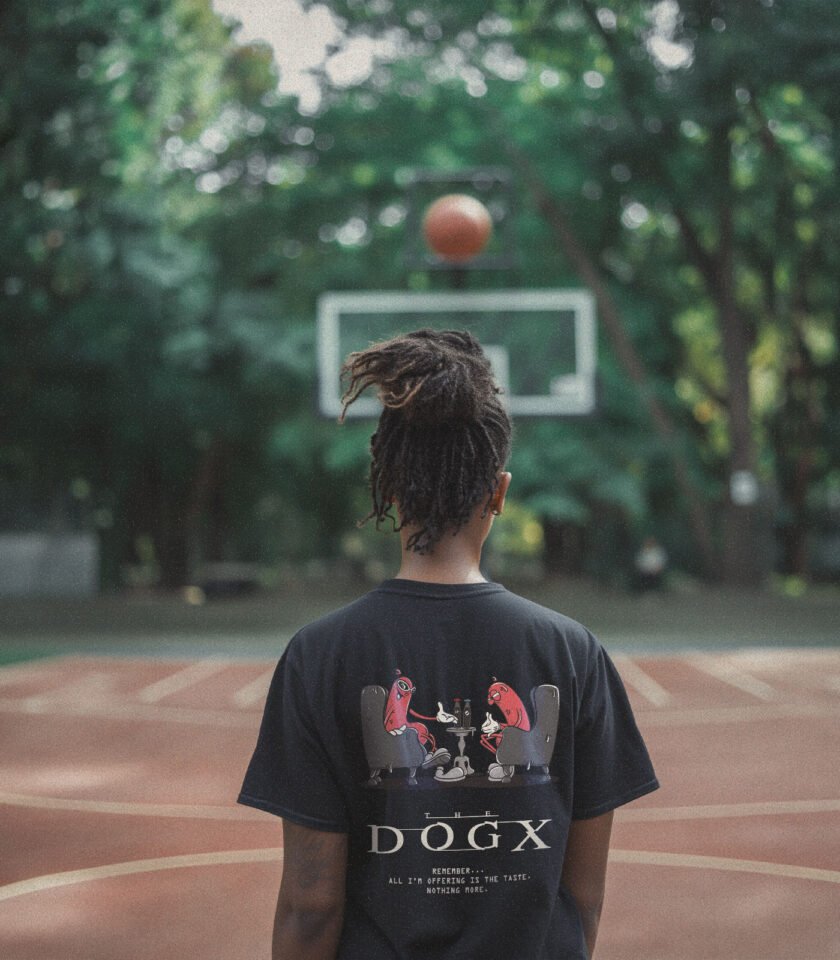 The Dogx Organic Heavyweight T-Shirt Black - Image 5