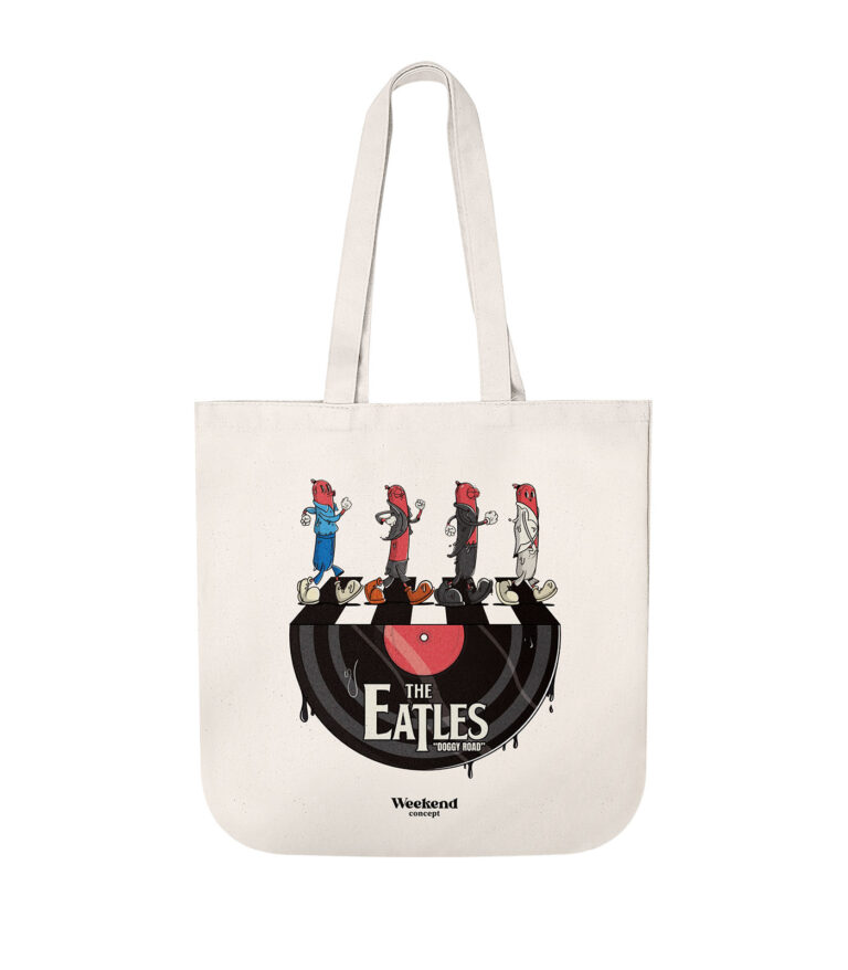 The Eatles Organic Spring Tote Bag