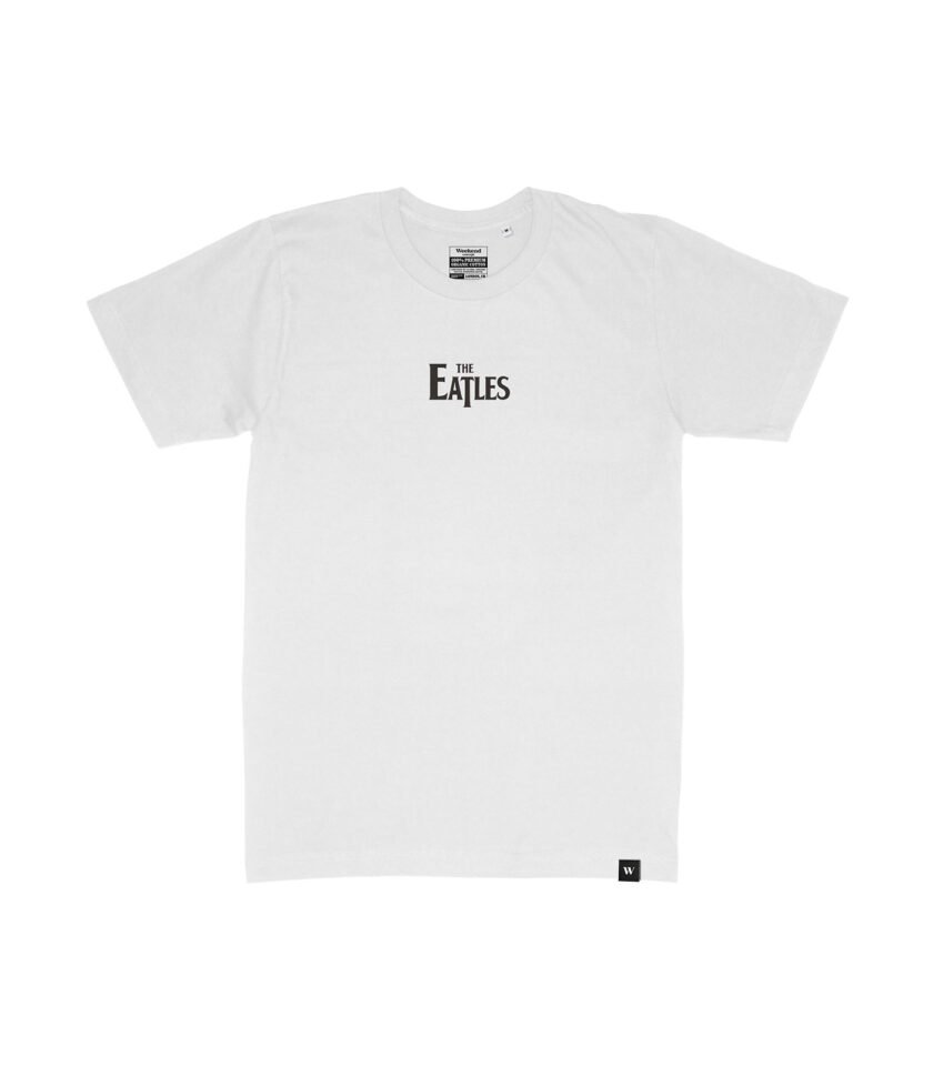 The Eatles Organic Heavyweight T-Shirt White - Image 2