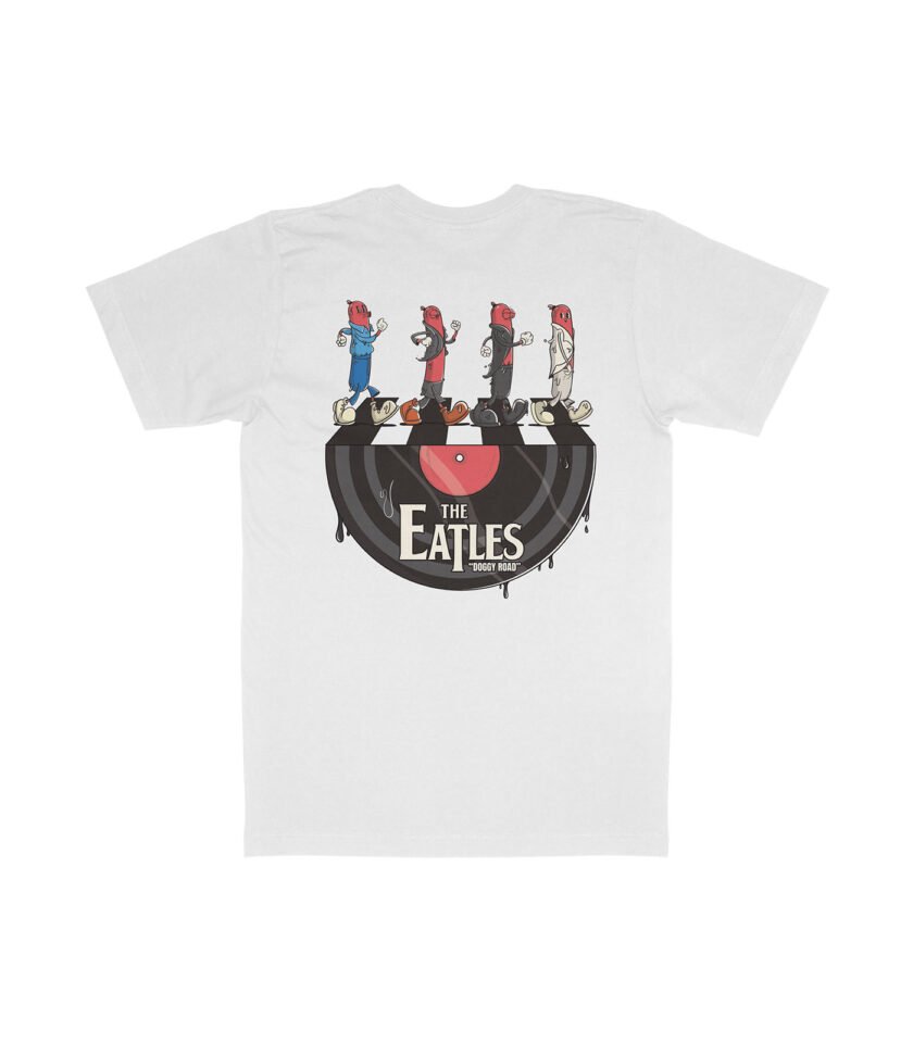 The Eatles Organic Heavyweight T-Shirt White