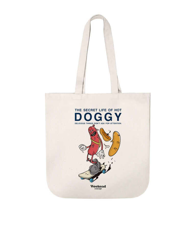 The Secret Life of Hot Doggy Organic Spring Tote Bag