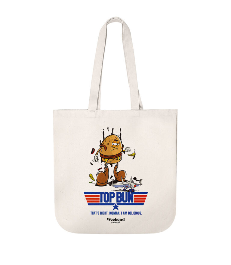 Top Bun Organic Spring Tote Bag