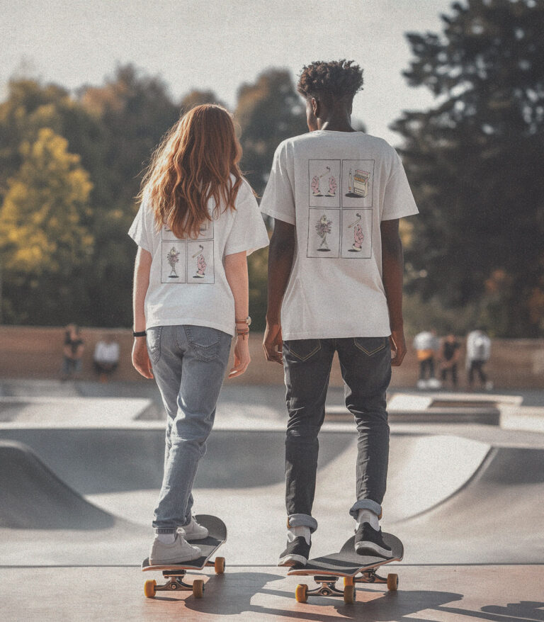 Weekend Cigarettes Organic Heavyweight T-Shirt White