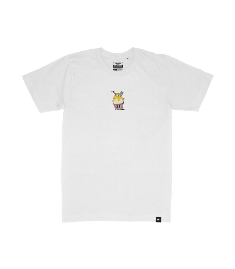 What an Ice Day Organic Heavyweight T-Shirt White