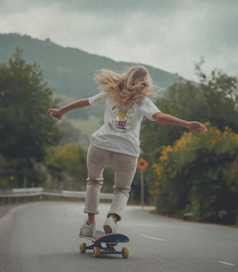 What an Ice Day Organic Heavyweight T-Shirt White