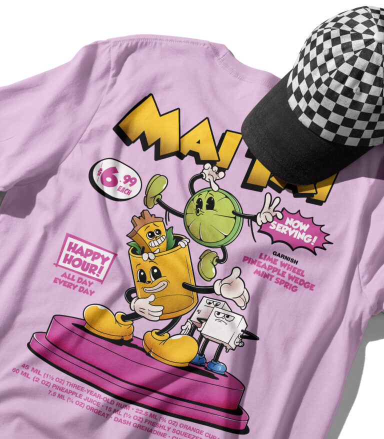 Mai Tai Organic Heavyweight T-Shirt