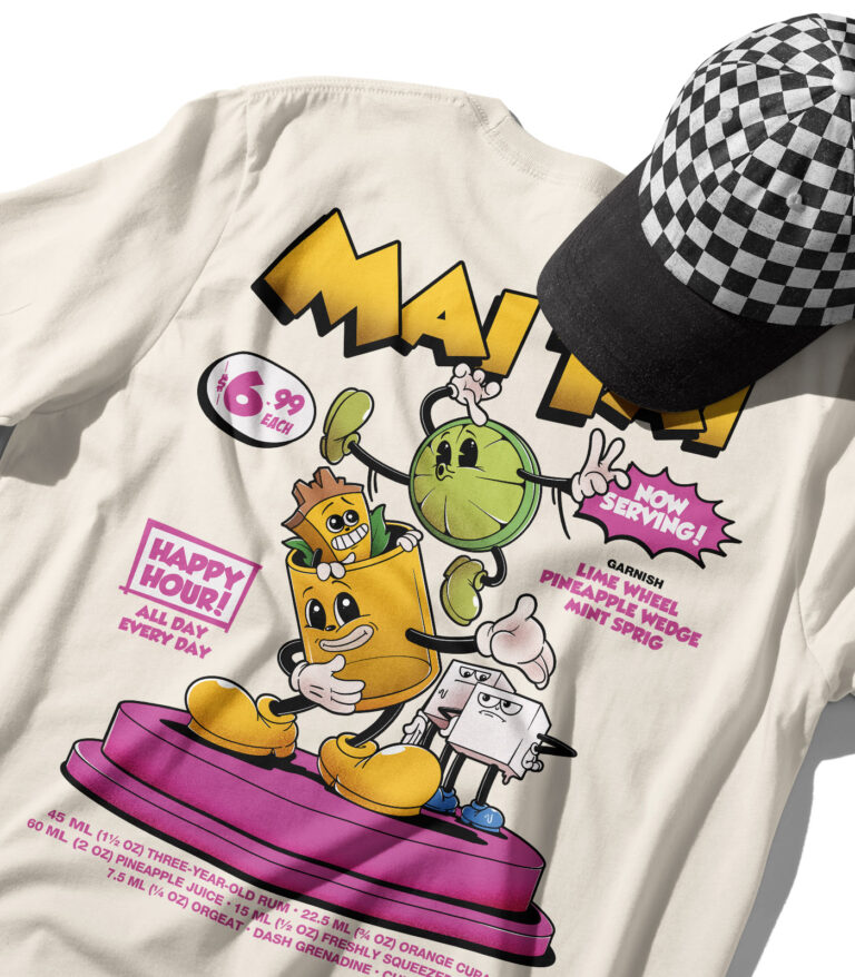 Mai Tai Organic Heavyweight T-Shirt