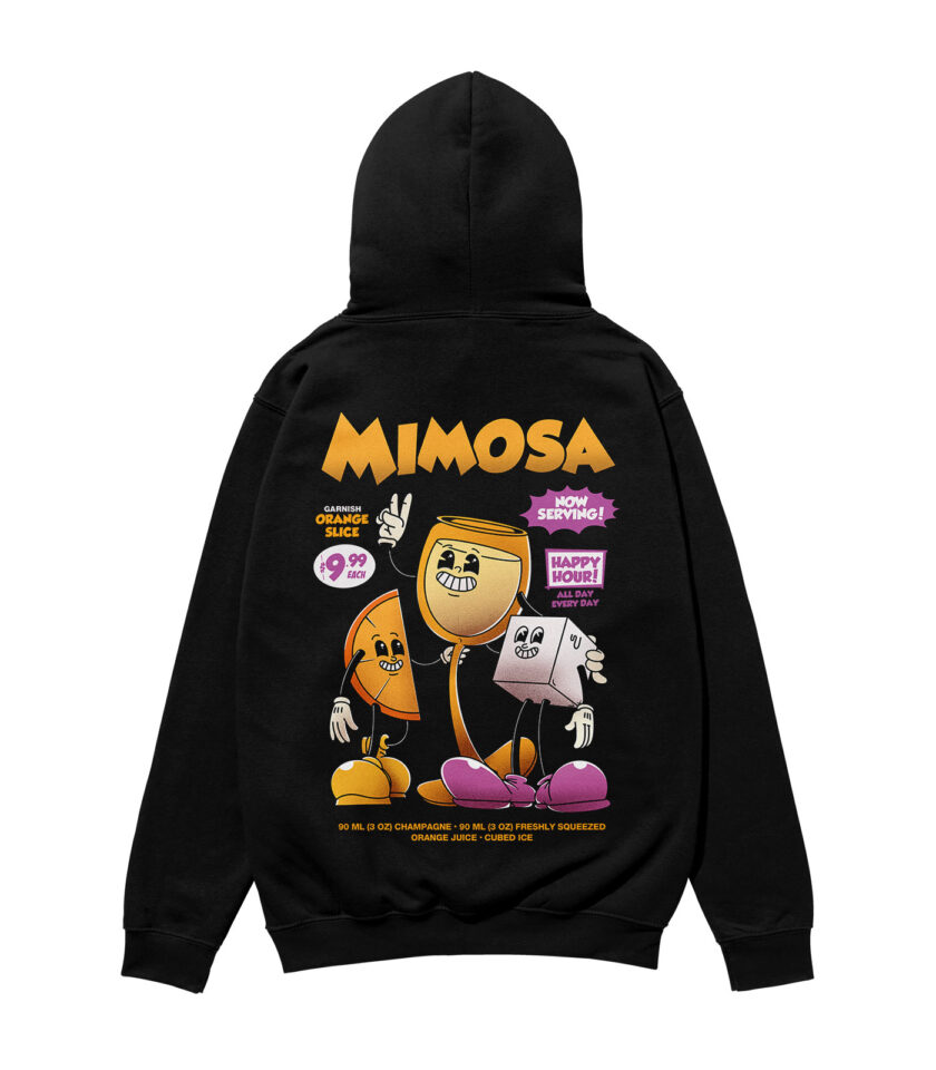 Mimosa Heavyweight Organic Hoodie - Image 4