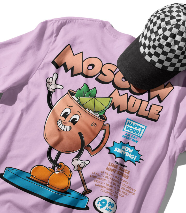 Moscow Mule Organic Heavyweight T-Shirt