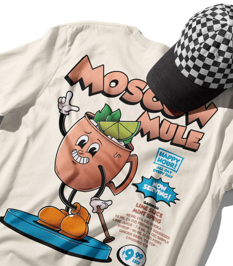 Moscow Mule Organic Heavyweight T-Shirt