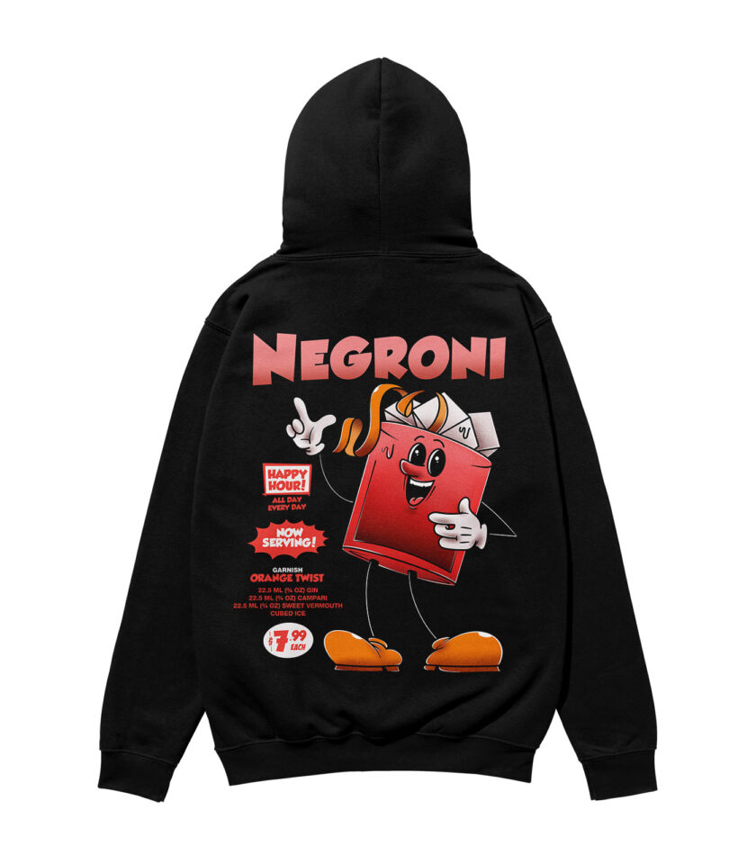 Negroni Heavyweight Organic Hoodie - Image 4