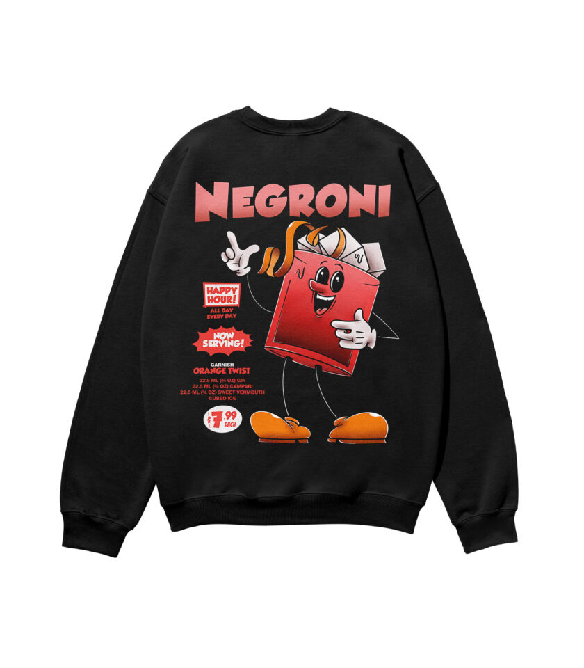 Negroni Heavyweight Organic Sweatshirt - Image 4
