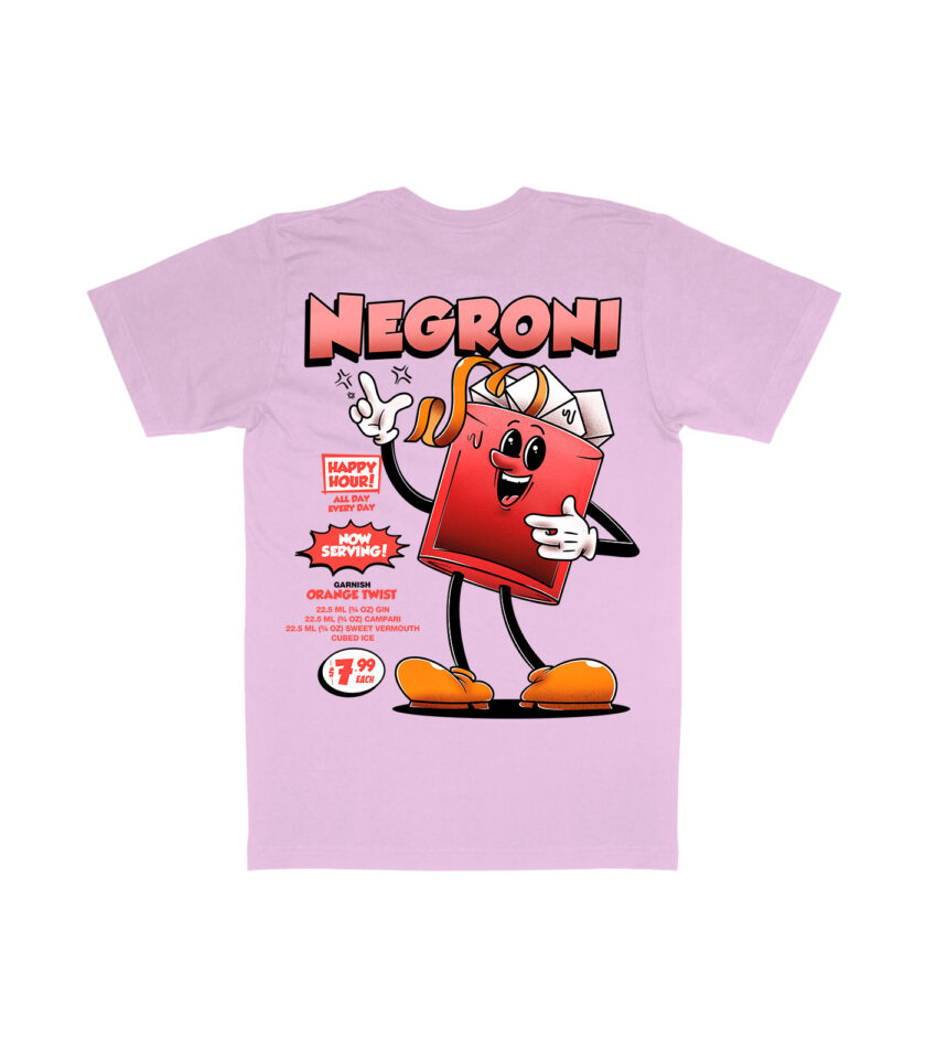 Negroni Organic Heavyweight T-Shirt - Image 7