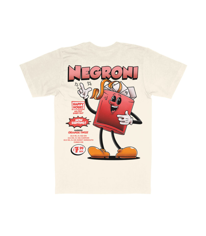 Negroni Organic Heavyweight T-Shirt