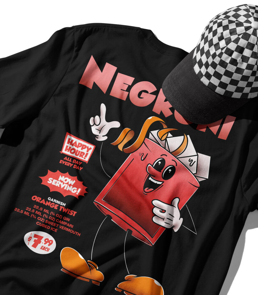 Negroni Organic Heavyweight T-Shirt - Image 12
