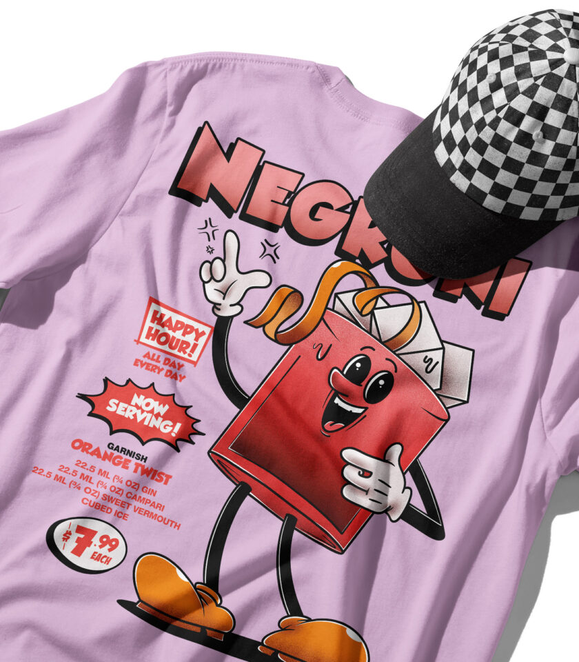 Negroni Organic Heavyweight T-Shirt - Image 9
