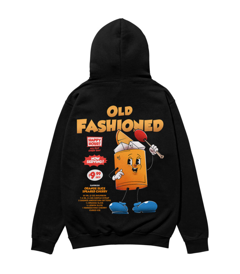 Old Fashioned Heavyweight Organic Hoodie