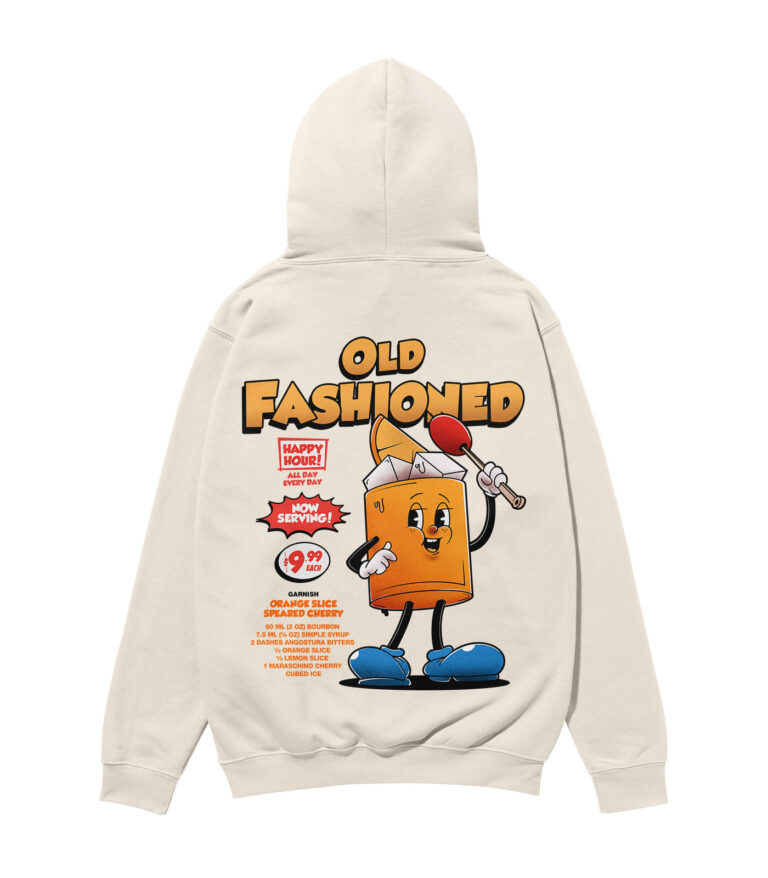 Old Fashioned Heavyweight Organic Hoodie