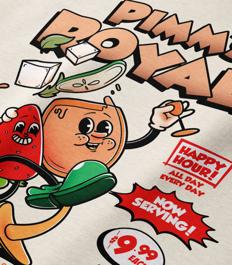 Pimm's Royale Heavyweight Organic Hoodie