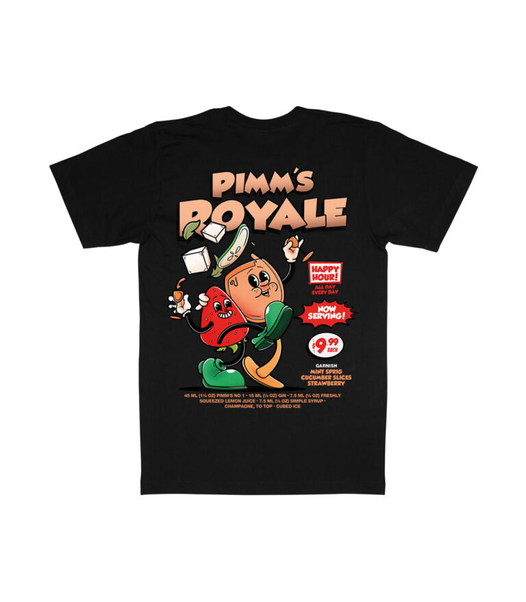 Pimm's Royale Organic Heavyweight T-Shirt