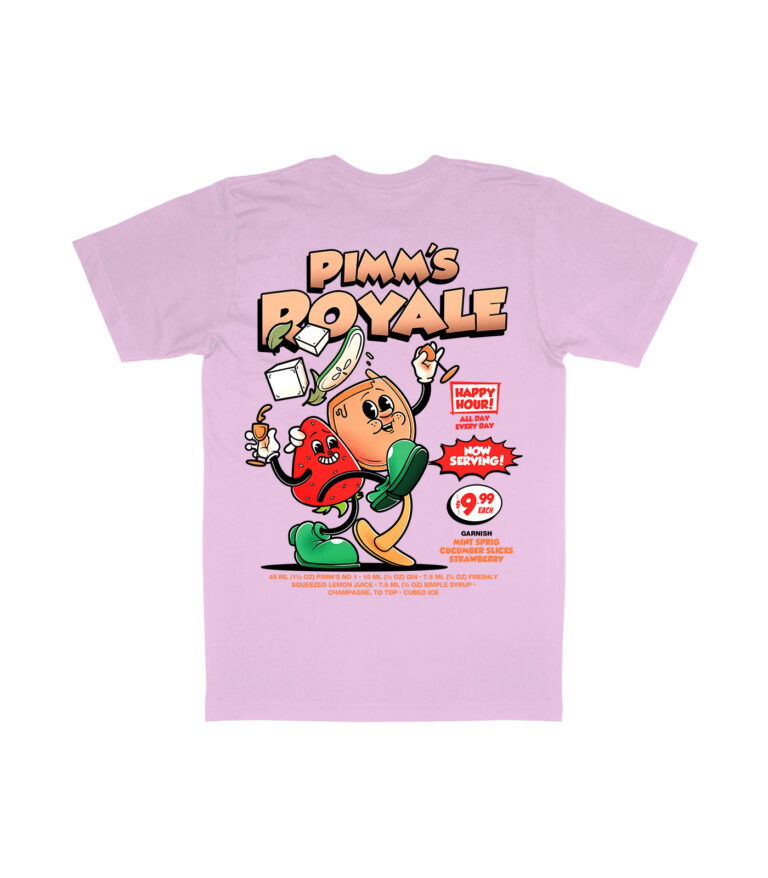 Pimm's Royale Organic Heavyweight T-Shirt
