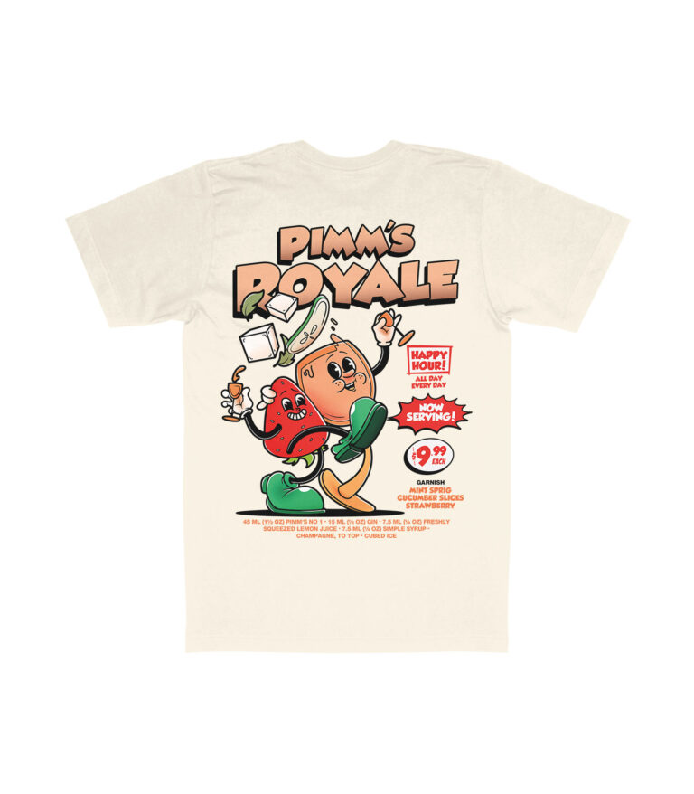 Pimm's Royale Organic Heavyweight T-Shirt