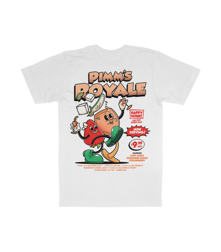 Pimm's Royale Organic Heavyweight T-Shirt