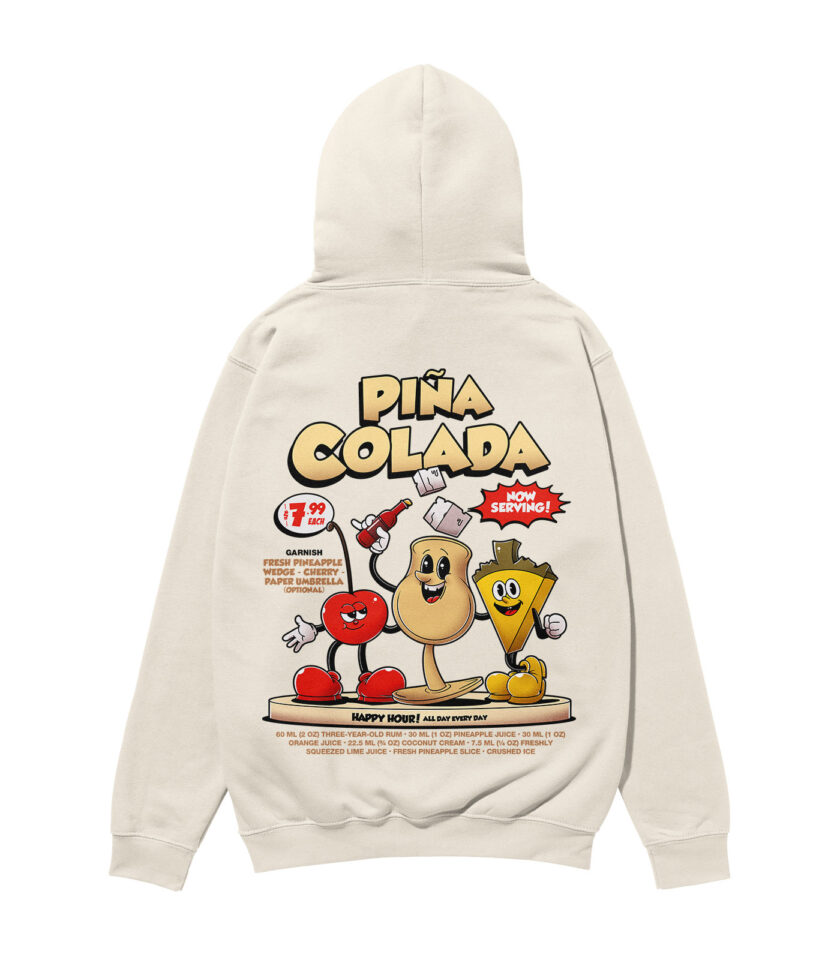 Piña Colada Heavyweight Organic Hoodie
